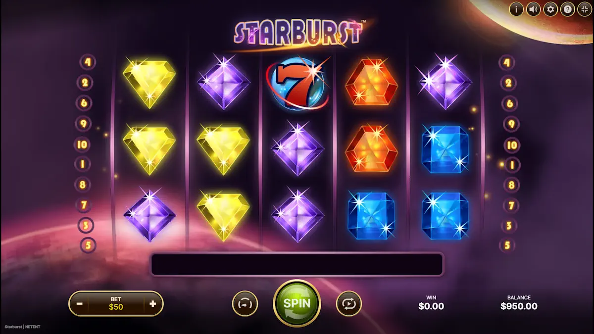 Starburst Slot Screenshot